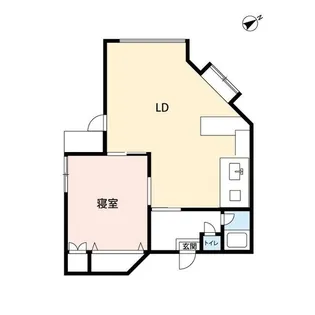 クレストヴューテラス【1階】の間取り