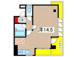 サンケーコーポ富士見台【3階】の間取り