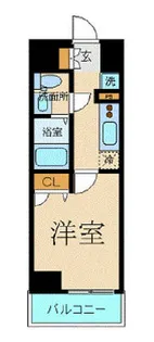 プレール・ドゥーク東雲【3階】の間取り