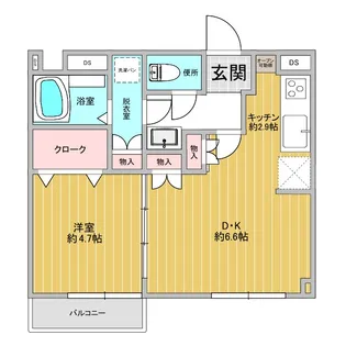 さかしたビルI【3階】の間取り