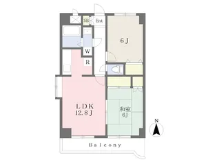 グランヒルST【5階】の間取り