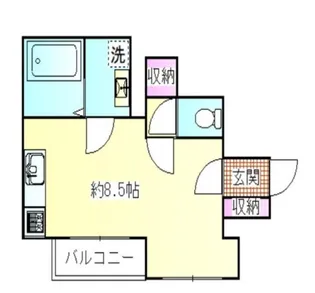 メゾンケイ【1階】の間取り