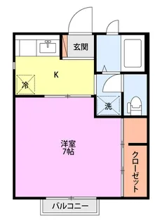 ソレイユ【2階】の間取り