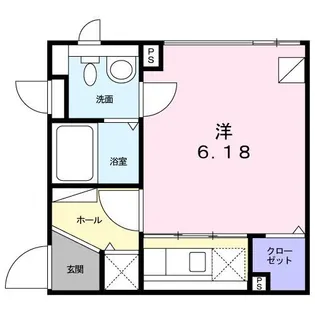 キャッスル・ドマーニ【4階】の間取り