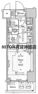 リライア吉野町III【4階】の間取り