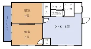 安井ビル【1階】の間取り