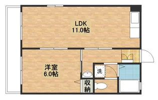 フォンテーヌ【2階】の間取り