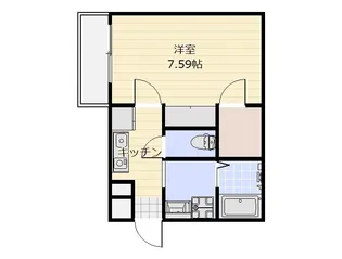 Admirable(アドミラーブル)【3階】の間取り