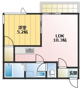 ロイヤルスウィート【2階】の間取り