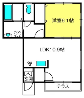 Soleil I【1階】の間取り