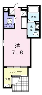 ピースフルII【1階】の間取り