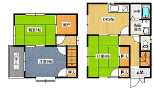 ネオウェーブ山手 の間取り