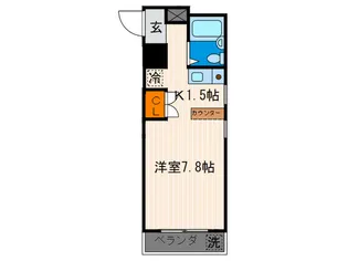クレ-ル11【2階】の間取り
