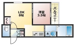 (仮称)F asecia Koios【2階】の間取り