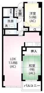 ラ・ヴェール浜田山【2階】の間取り