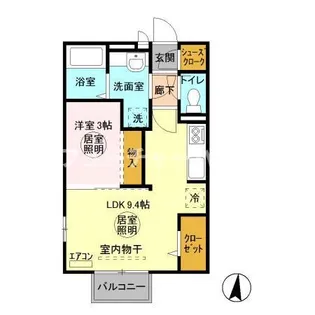 グランマーレ S【2階】の間取り