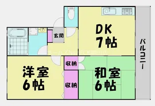 サンシャイン白馬【1階】の間取り
