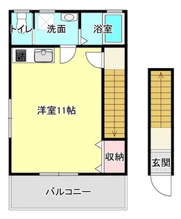 プリエール【2階】の間取り