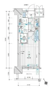 メインステージ駒込ラ・ヴェール【3階】の間取り