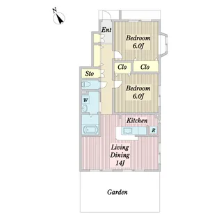 Sepia Court【1階】の間取り