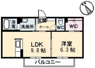 ビアンカ【1階】の間取り