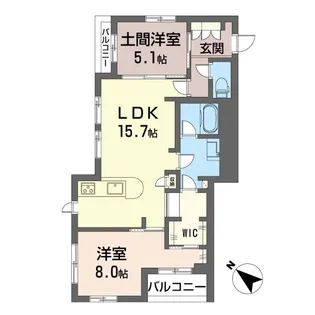 アルテmM【3階】の間取り
