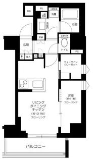 クレヴィア本郷春日ステーションフロント【7階】の間取り