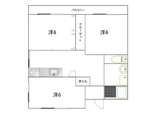 第7梅香園ビル【5階】の間取り