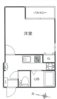 セレンディピティ高円寺【3階】の間取り