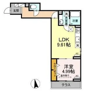 グラナーデ目白御留山【2階】の間取り