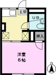サンレピュート古野【1階】の間取り