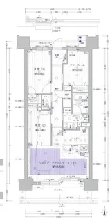 プレサンス ロジェ 岐阜 長良橋通り【11階】の間取り