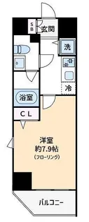 ジーベック木場【5階】の間取り