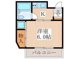 シンコーハイム小金井【3階】の間取り