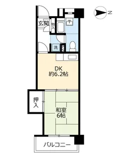 URポートアイランド【7階】の間取り