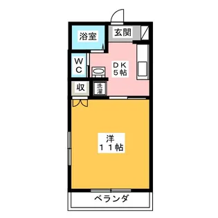 レスコハウスヤマシタ【1階】の間取り