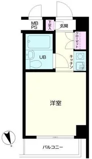 日神パレス八王子【3階】の間取り