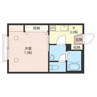 プリムローズ白山【2階】の間取り
