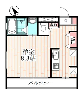 South.KII【2階】の間取り