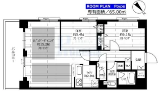 ステージグランデ茗荷谷【2階】の間取り
