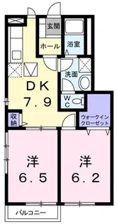 サン・コリーヌ【1階】の間取り