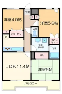 関寅ビル第2【9階】の間取り