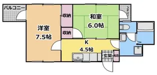 カーササカイ【2階】の間取り
