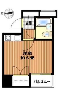 ダイアパレス両国【2階】の間取り