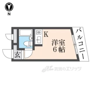 リヴェール王寺【5階】の間取り