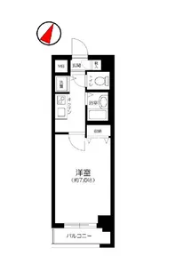 グランド・ガーラ西麻布【3階】の間取り