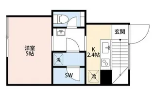 北沢4ビル【3階】の間取り