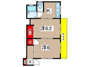 アリエッタ【1階】の間取り