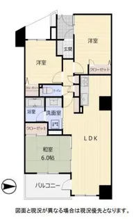 クレッセント品川【3階】の間取り