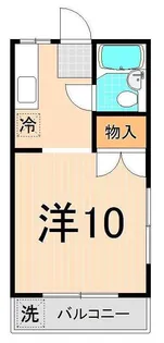 メゾンラック【2階】の間取り